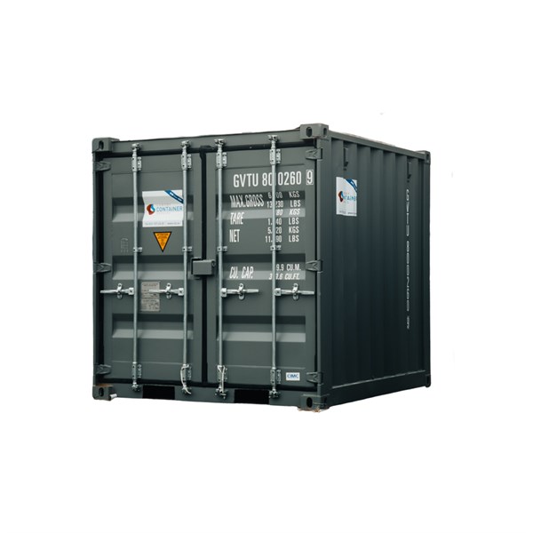 Container 8FT DV RAL 7037