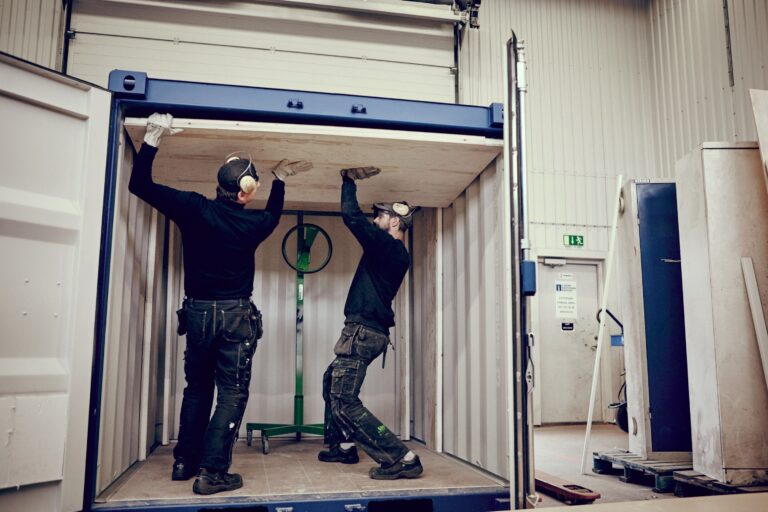 isolerad container