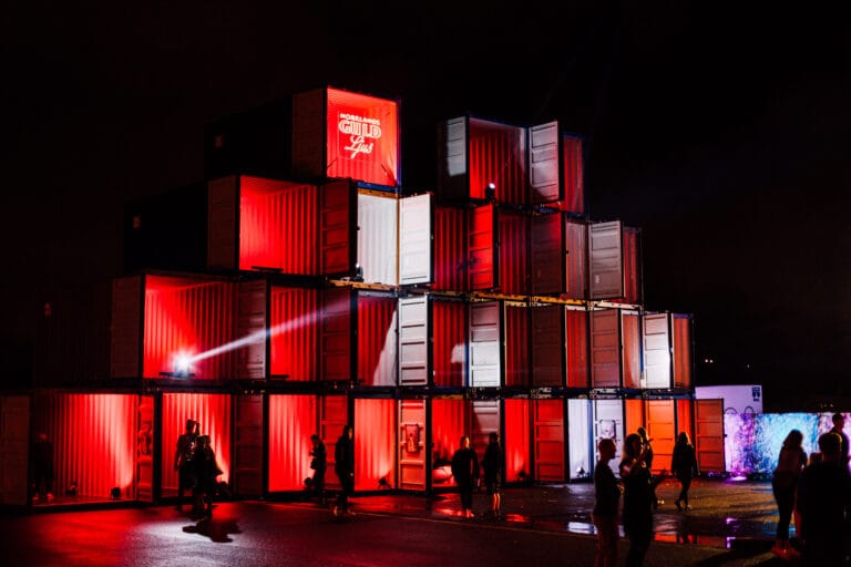 Skapa en atmosfär med containers