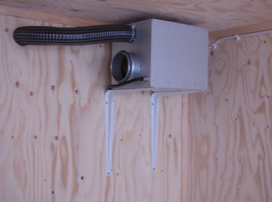 avfuktare avfuktare som är installerad i en container